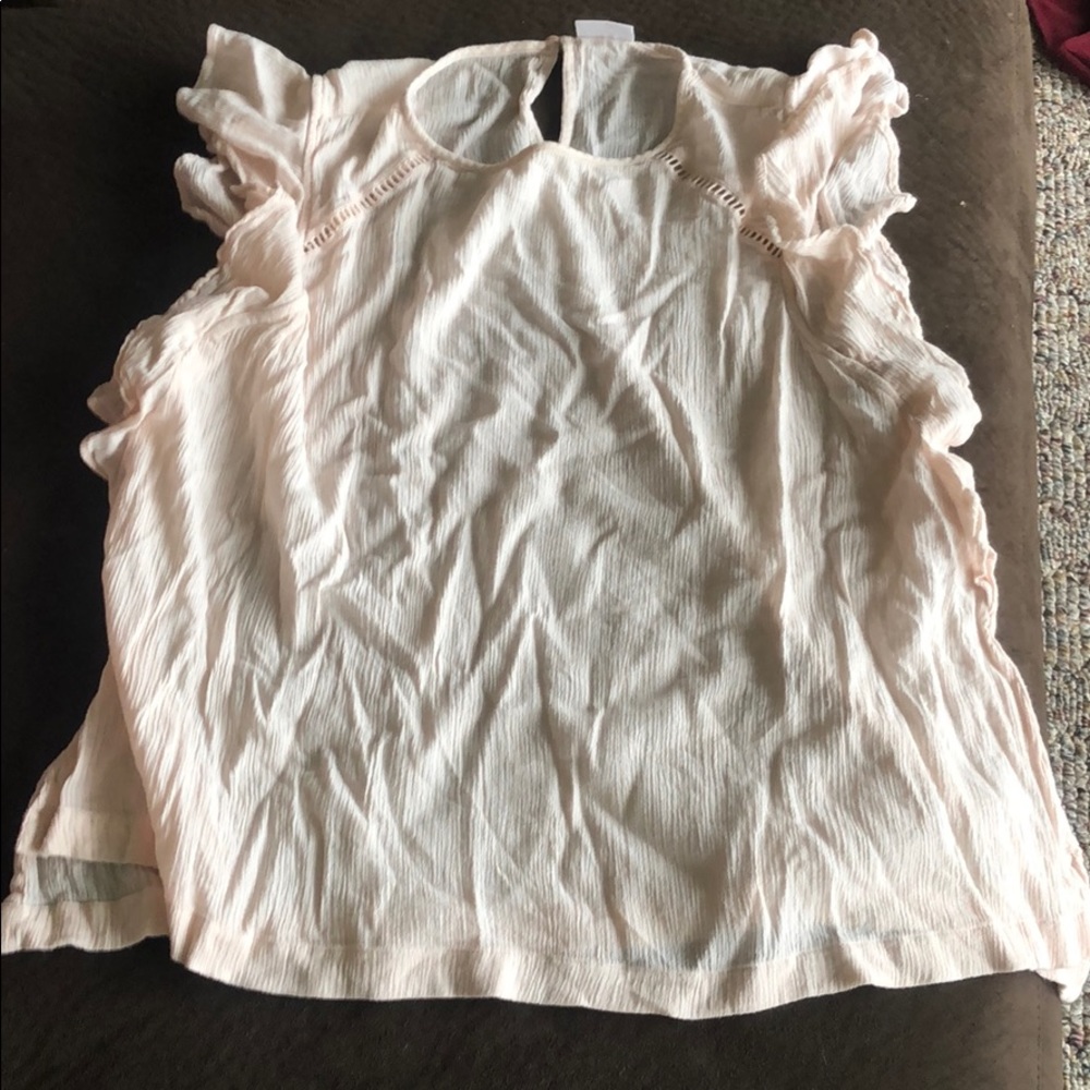 Xl cap sleeve blouse